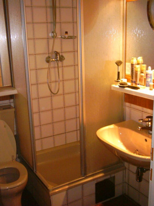 Mini Bad mit Mini Dusche Austria Classic Hotel Wien