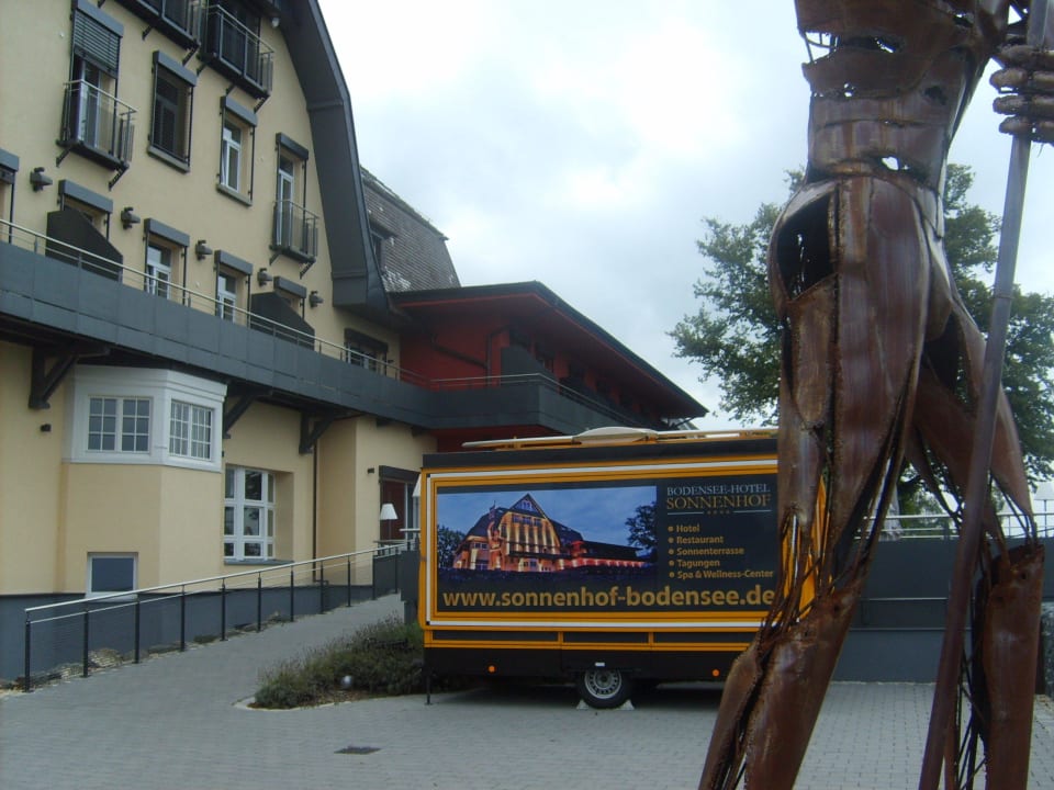 Zugang Terrasse Bodensee-Hotel Sonnenhof