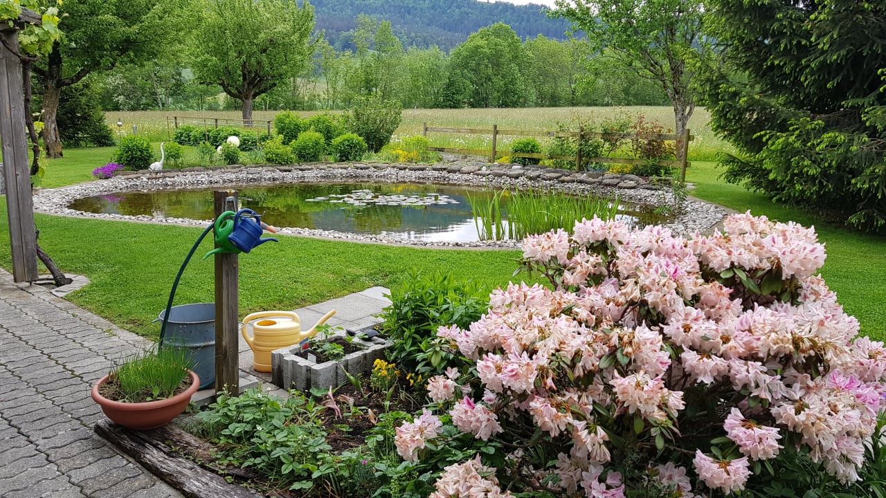Gartenanlage Ferienwohnung Magda