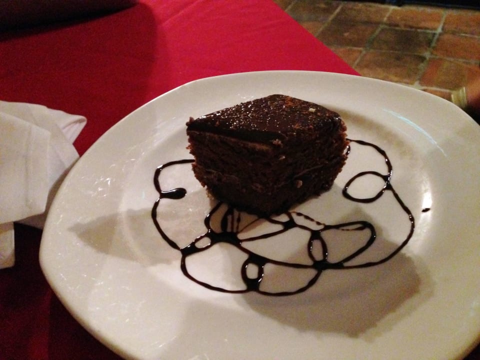 Schokotörtchen im Schweizer Restaurant Punta Cana Princess All Suites Resort & Spa