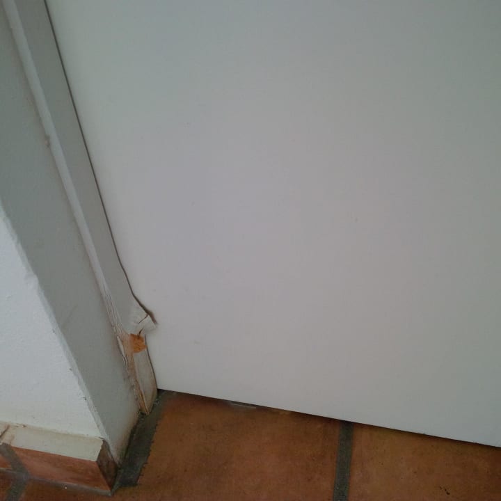 Untere Badezimmertür Hotel Villas Patio