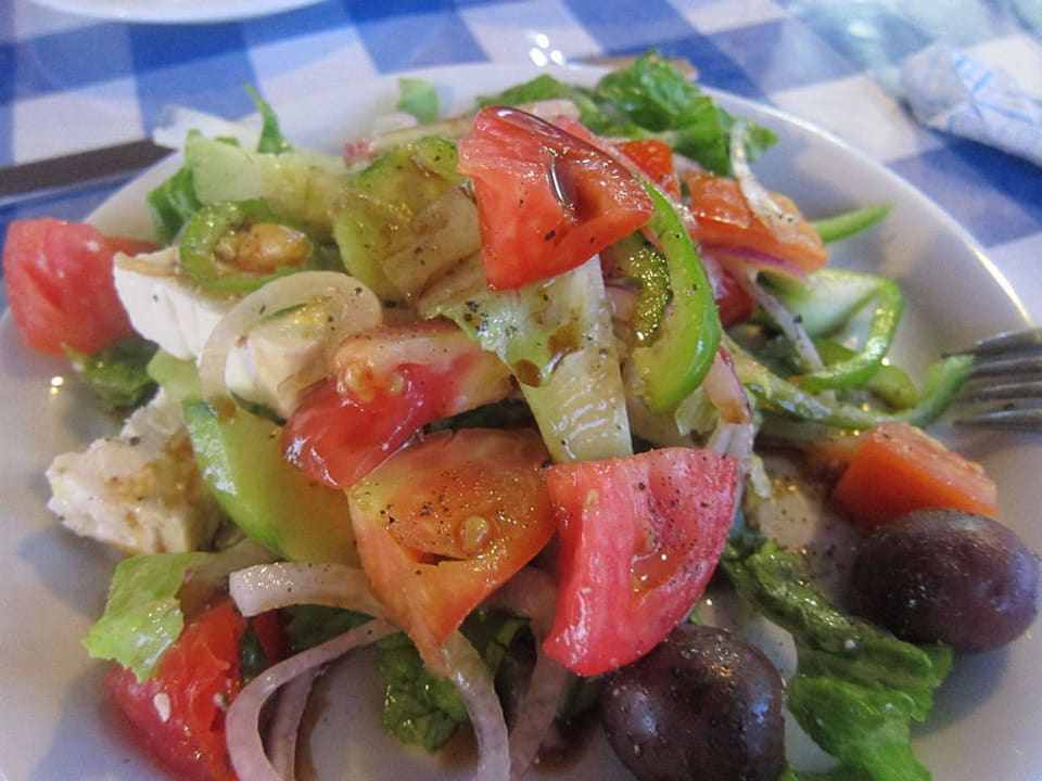 Griechischer Salat Hotel Helena Christina