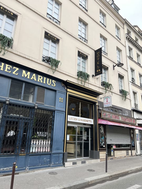 Lobby Hôtel Lucien & Marinette