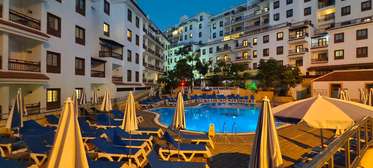 Gartenanlage Apartamentos Casablanca