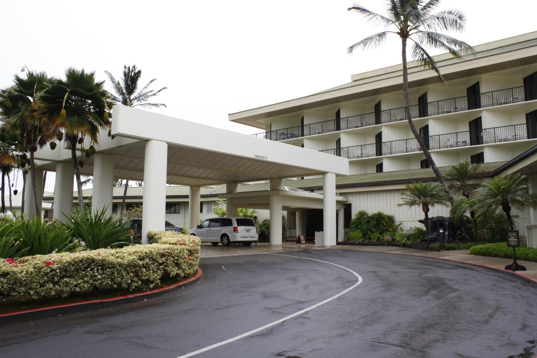 Ankunft & Eingang Aqua Kauai Beach Resort