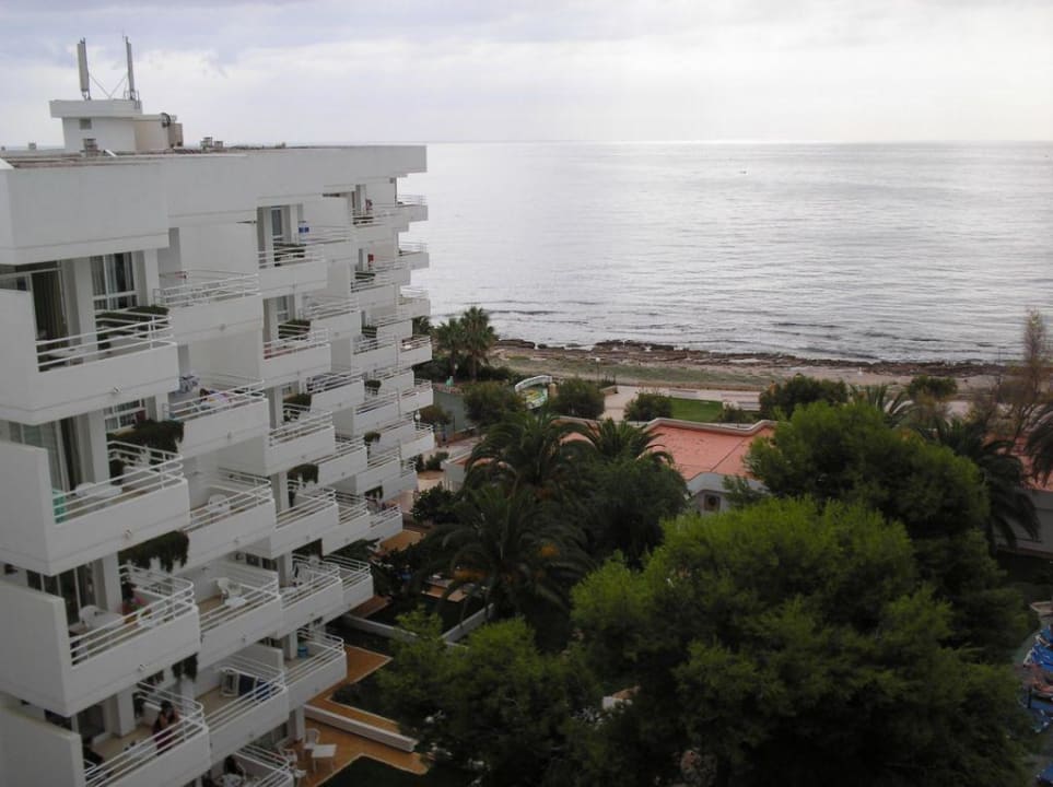 Aussicht auf´s Meer / Gebäudeteil... Hotel Palia Sa Coma Playa