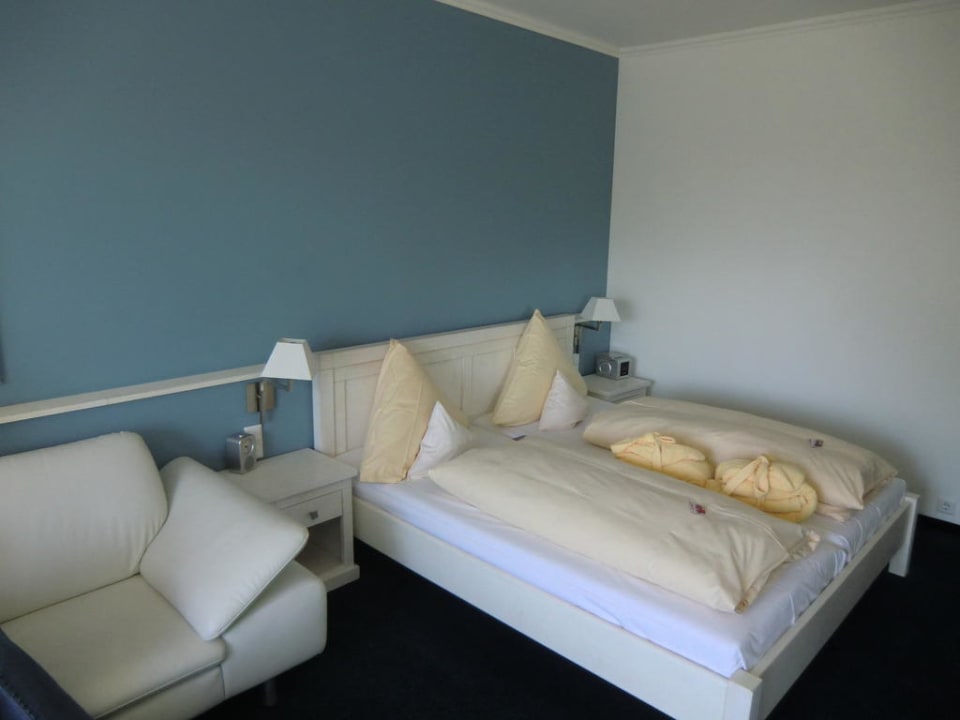 Bett im Zimmer Bergkiefer (SF) Jammertal Golf & SPA-Resort