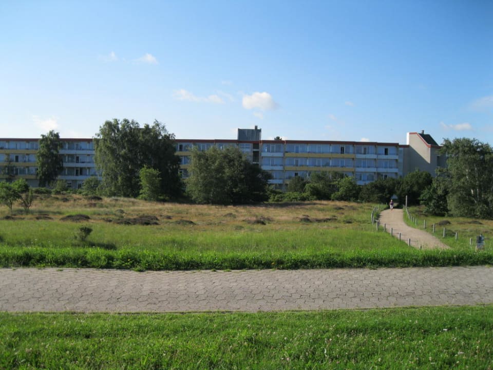 Blick zur Ferienanlage Ferienwohnungen Ferienpark Weissenhäuser Strand