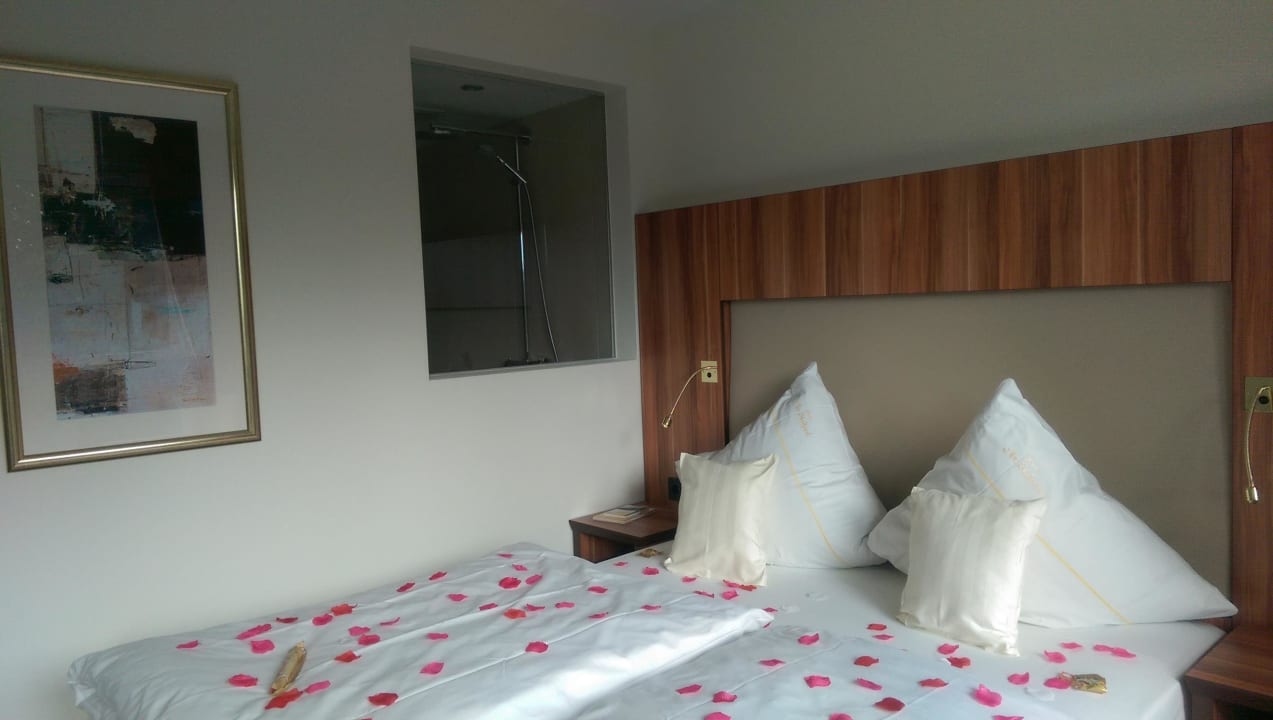 Blick in die Dusche Ringhotel Am Stadtpark