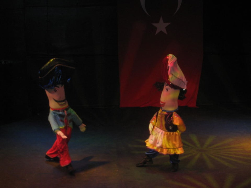 Aufführung im Amphitheater Monachus Family Resort Sorgun