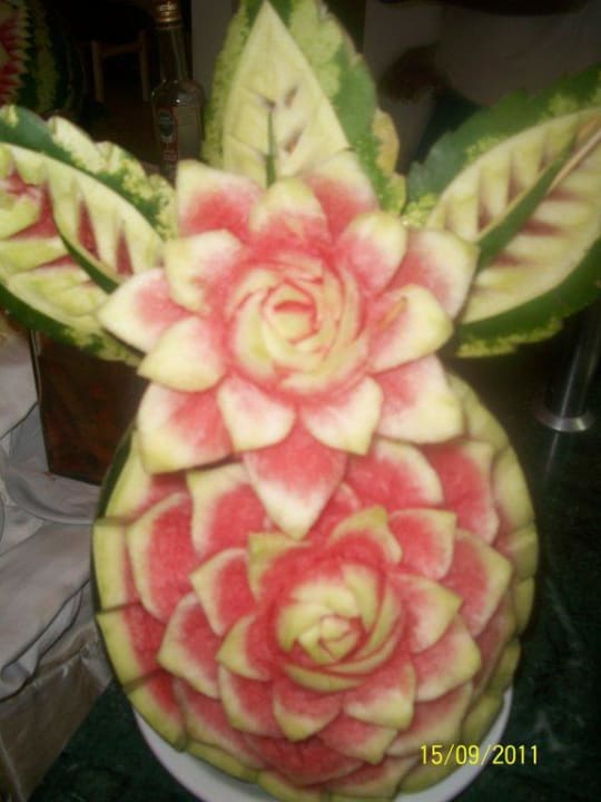 Schöne Details am Buffet Mahdia Beach & Aquapark