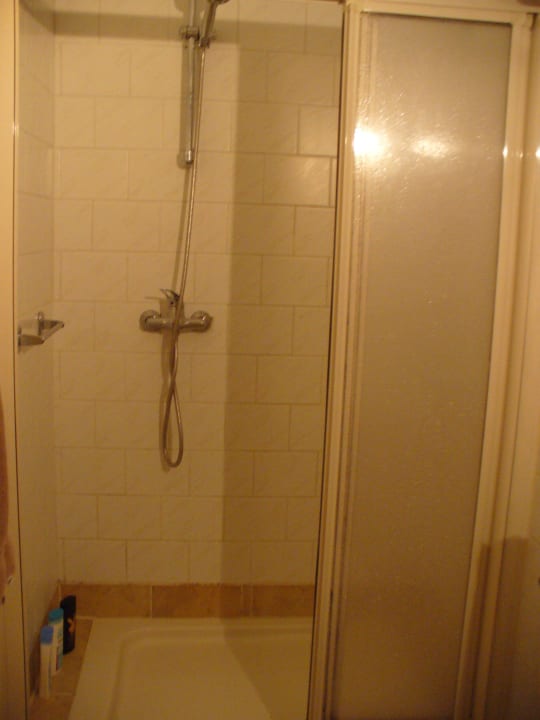 Blick in die Dusche Gästehaus Meyer