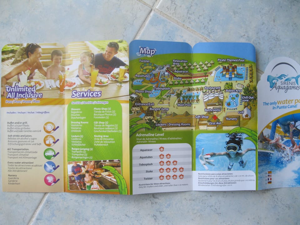 Sirenis Aquapark Lageplan Grand Sirenis Punta Cana Resort & Aquagames