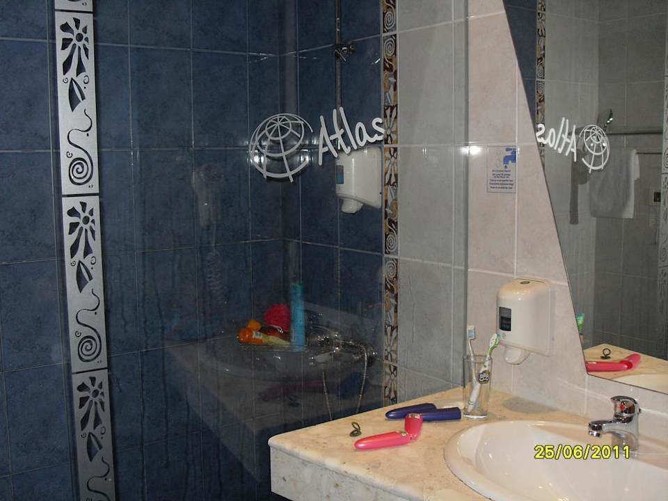 Dusche Hotel Atlas