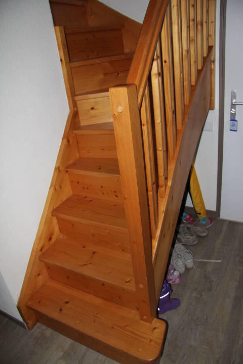 Aufgang zur oberen Etage Hotel Pierre et Vacances