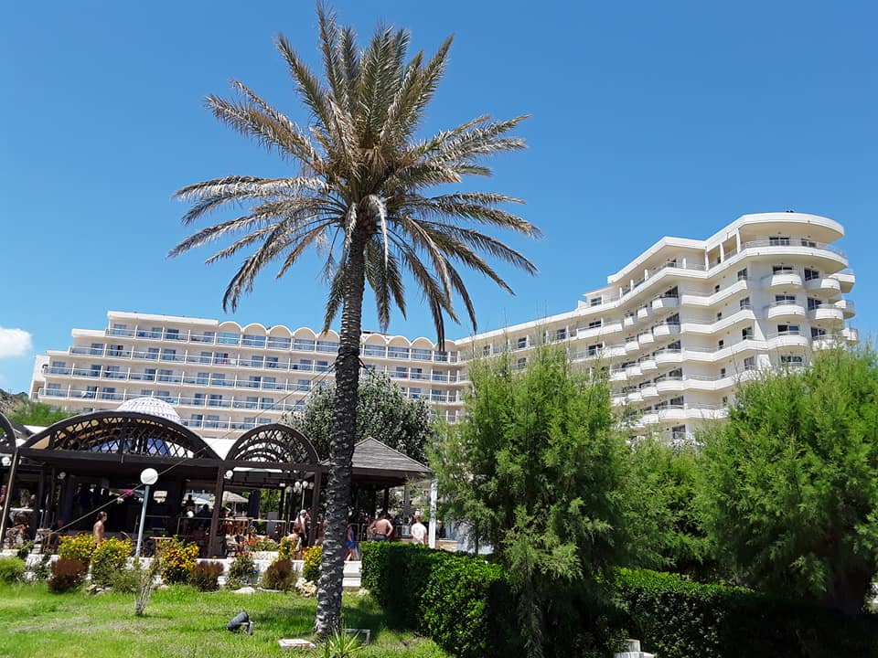 Außenansicht Pegasos Deluxe Beach Hotel