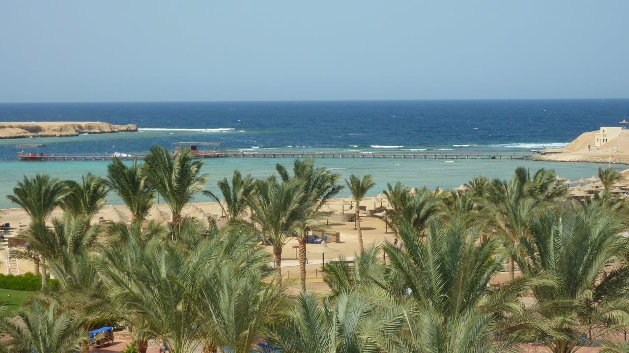 Sicht von der Restaurantterrasse (mit Zoom) Jaz Solaya