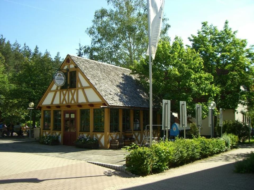 Biergarten mit eigener Brauerei Hotel Sonnenhof Pleinfeld