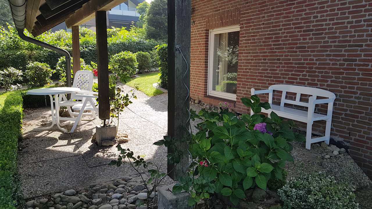 Gartenanlage Ferienwohnung Tecklenburger Augenblicke