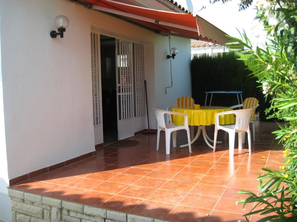 Terrasse Bungalow Park Colibri