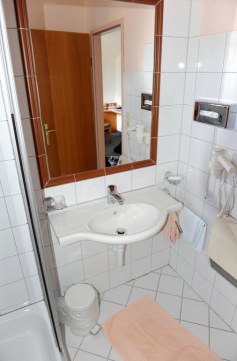 Badezimmer Landhotel Jäger