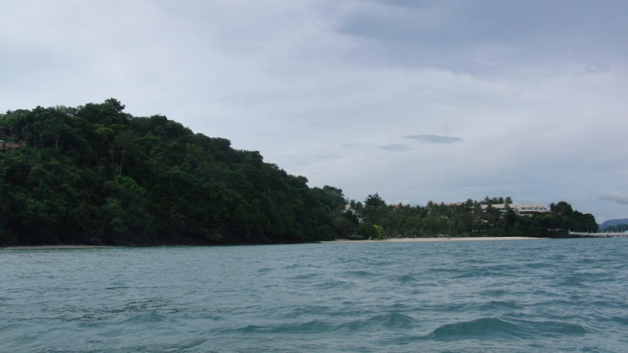 Hotel u. Ende der Halbinsel Cape Panwa Hotel