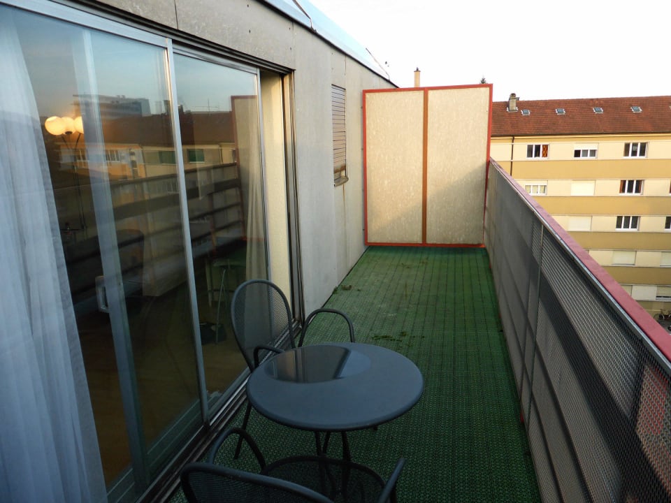 Balkon Südseite Hotel Metropol