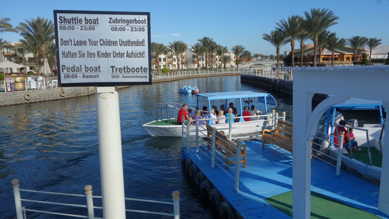 Lagune vervoer Pickalbatros Dana Beach Resort - Hurghada