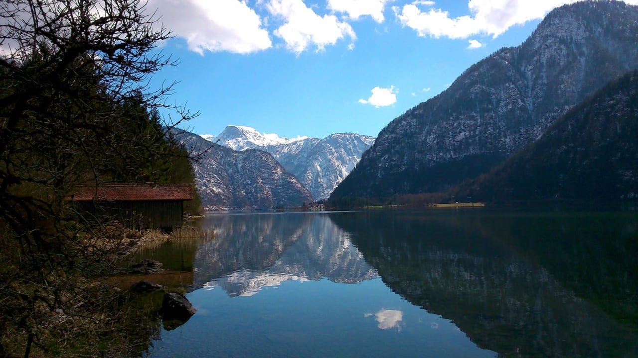 Bei unserer Schiffhütte, Blick zum Krippenstein Ferienwohnung Edith Grill