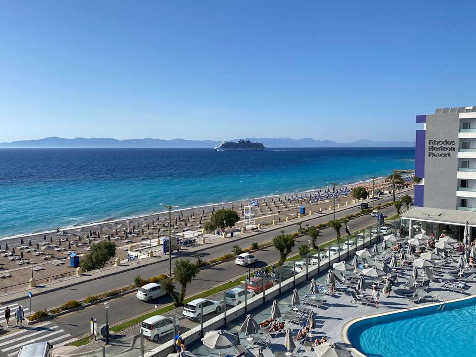 Ausblick Rhodos Horizon Resort