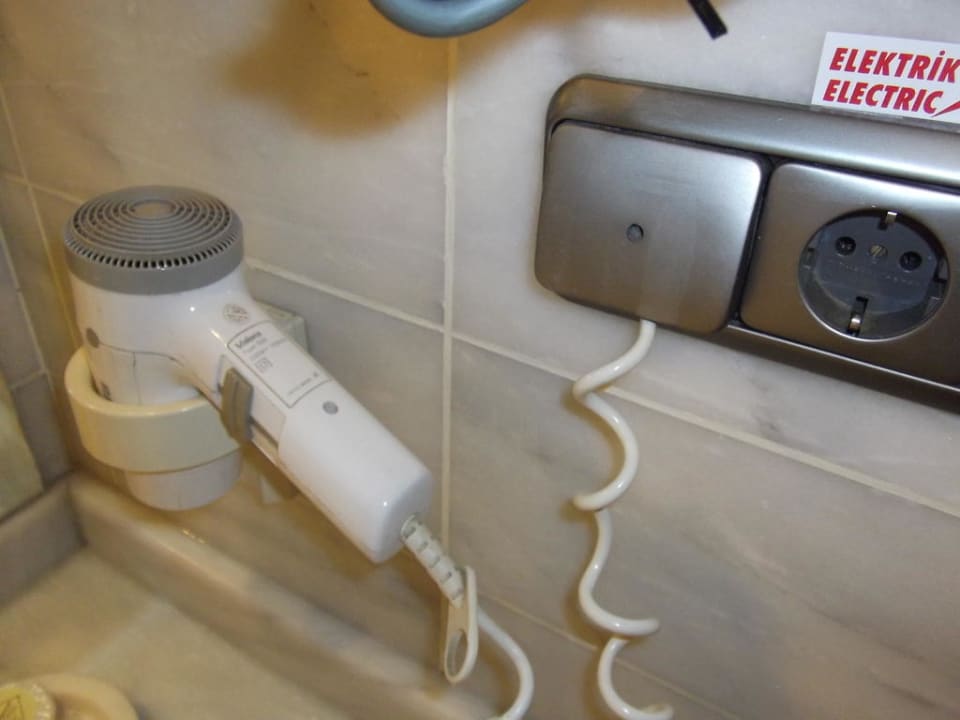 WC - Dusche - Badezimmer Hotel Özkaymak Falez