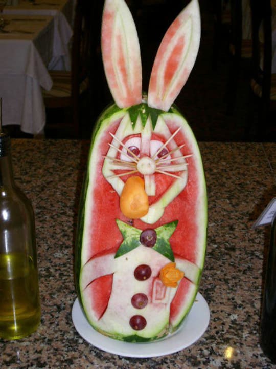 Vegetarischer Hase Hotel Riu Tequila