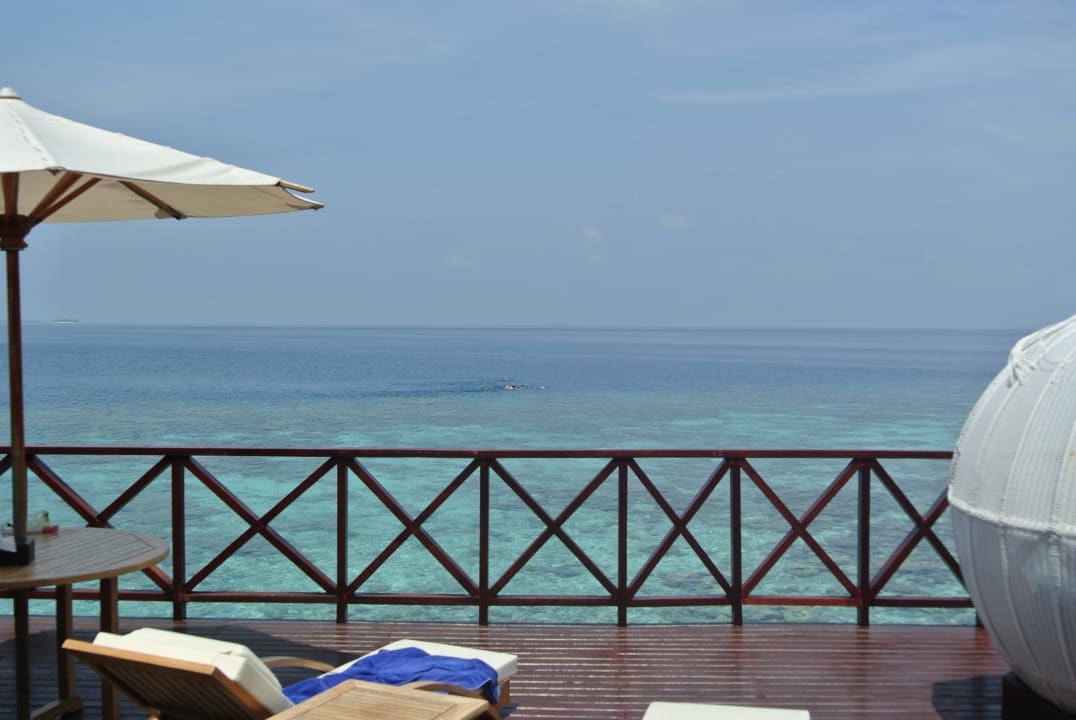 Aussicht Wasser Bungalow (Nr. 1113) ROBINSON MALDIVES