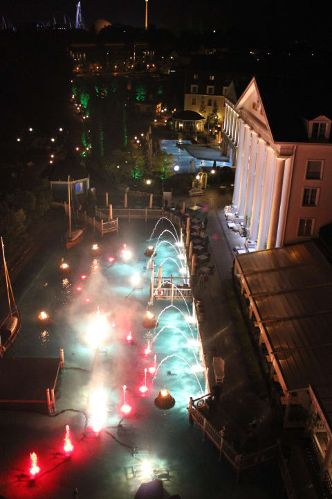 Lichtspiele mit Musik Hotel Bell Rock Europa-Park