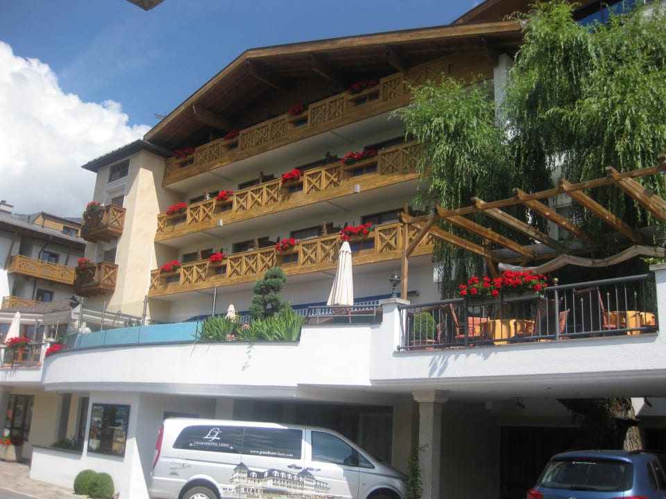 Ein Blick von draussen Hotel Cervosa