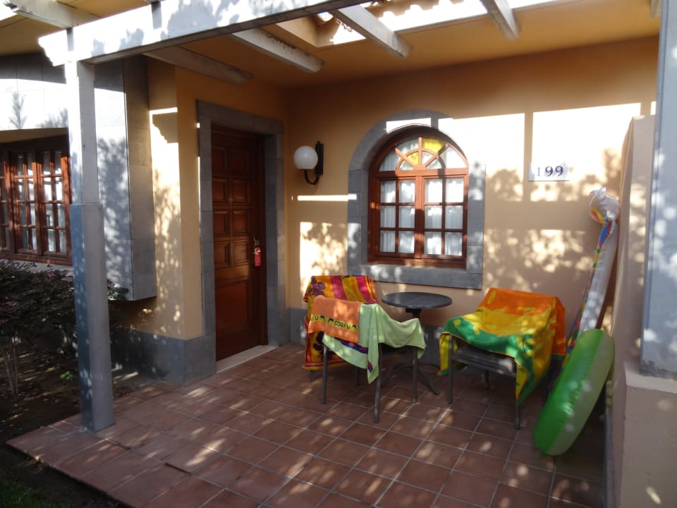 Terrasse  - mangels Wäscheleine, etwas behangen Suites & Villas by Dunas