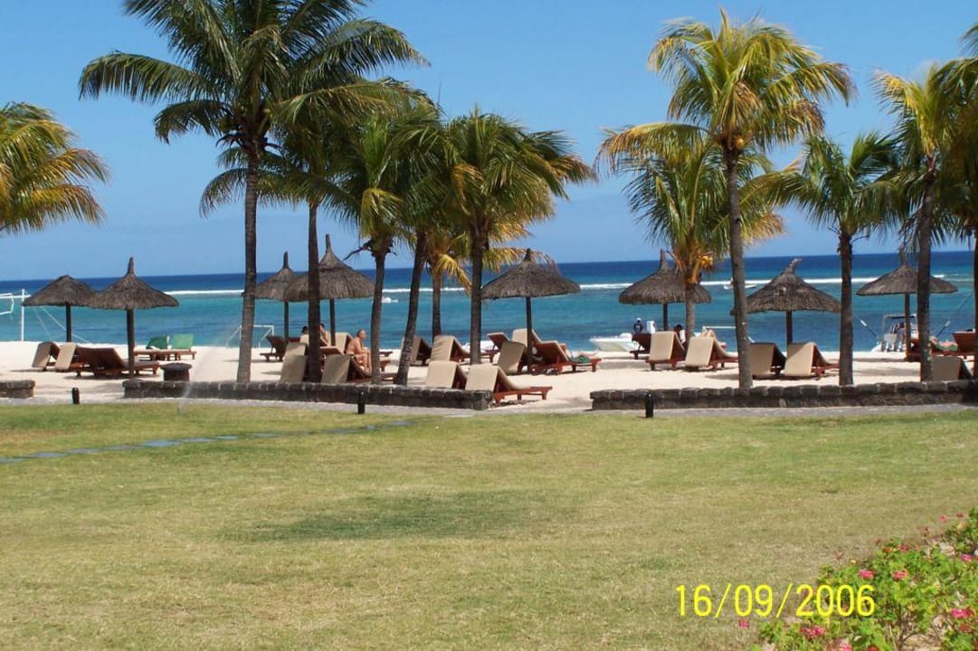 Blick auf den Strand Le Meridien Ile Maurice