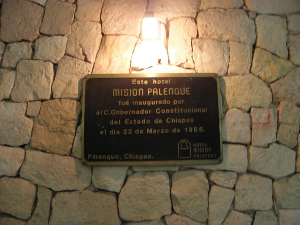 Eingang Hotel Mision Palenque