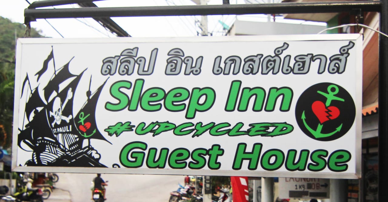 Außenansicht Sleep Inn Hostel Koh Tao