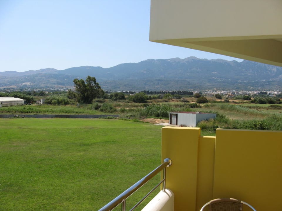 Blick vom Balkon Landseite Hotel Kos Palace