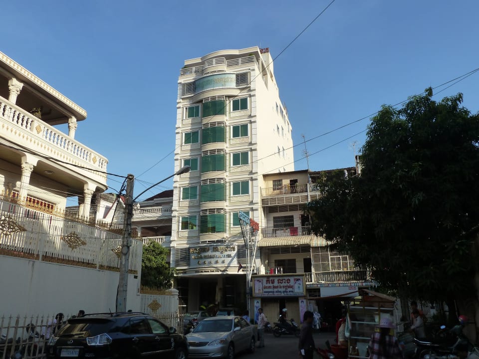   in sicherem Wohnviertel Hotel Hang Neak