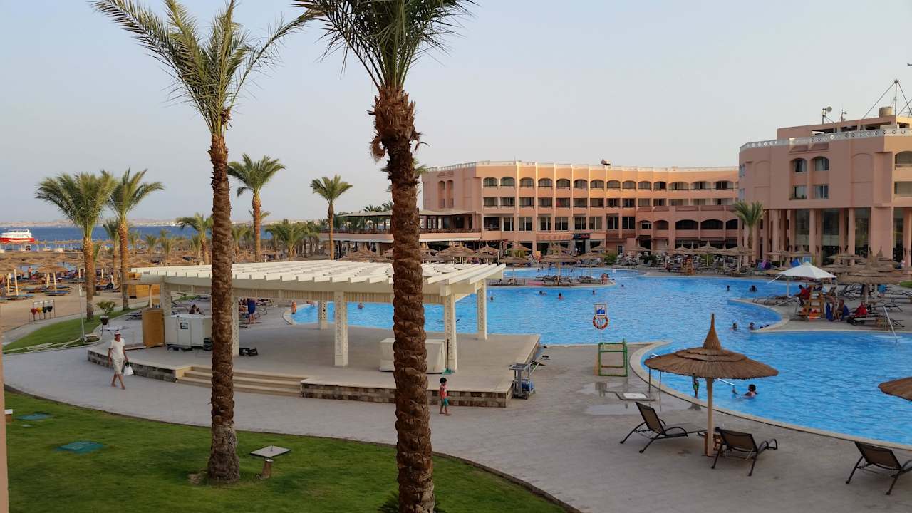 Blick vom Zimmer Beach Albatros Resort