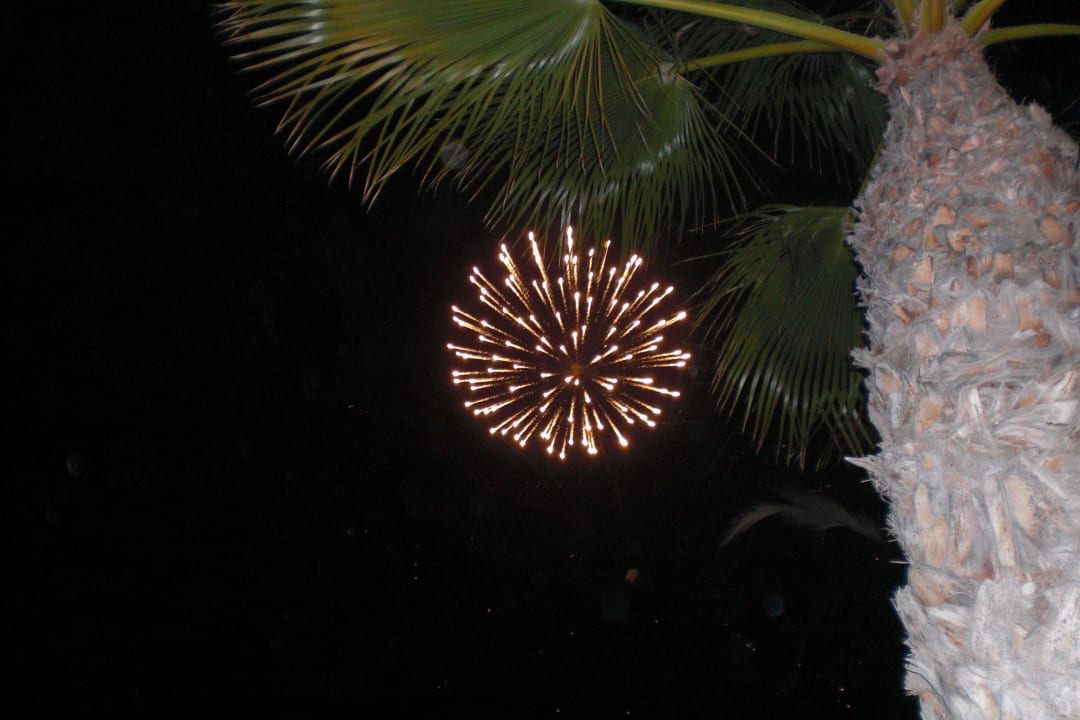Neujahrs Feuerwerk Hotel Riu Palace Maspalomas Adults Only