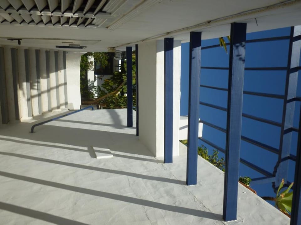 Aufgang von der Avenida de las Playas (nur Gäste) Bungalows & Appartements Playamar