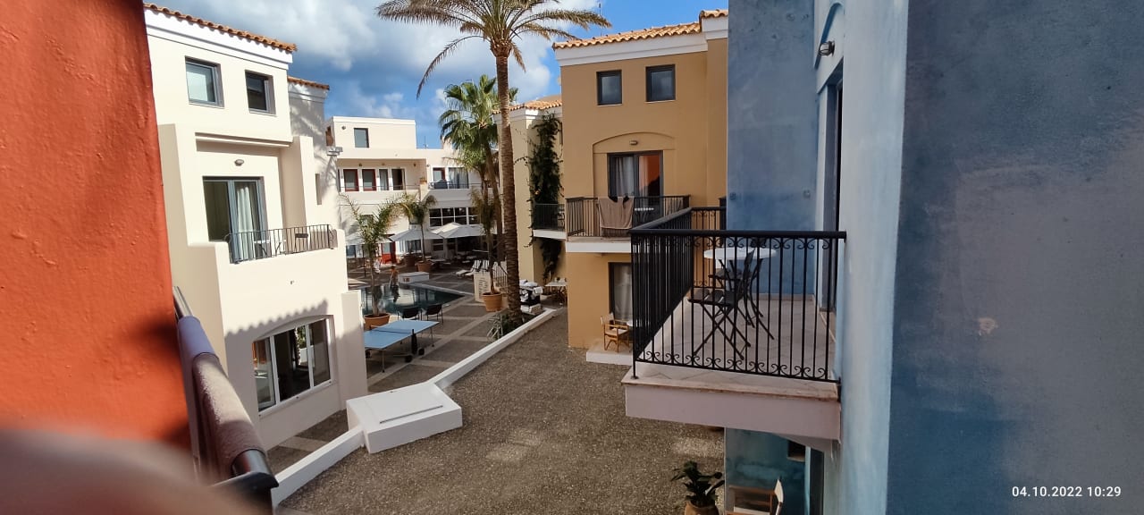 Ausblick Grecotel Plaza Beach House