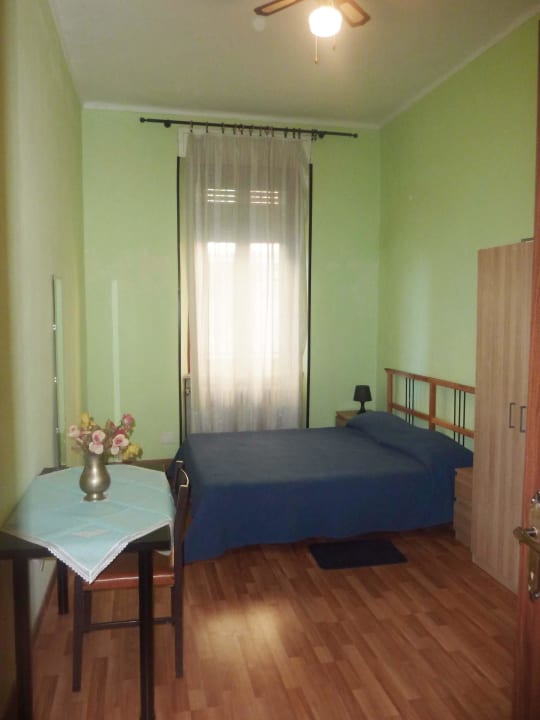 Camera verde appartamento B&B Villa Rosa