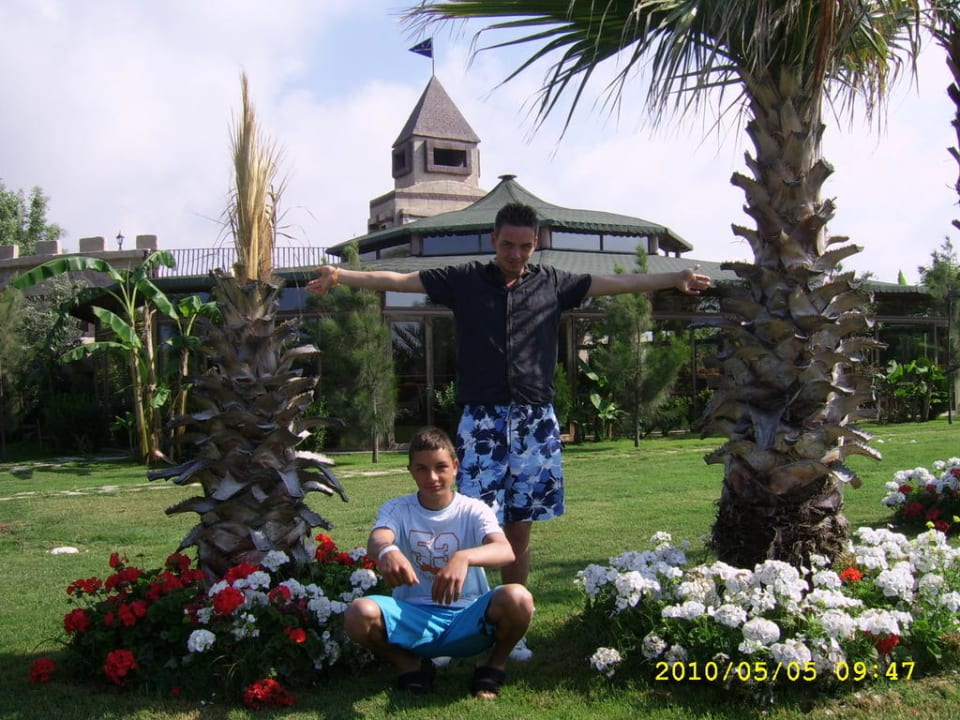 Garten mit Hängematten Belek Beach Resort Hotel