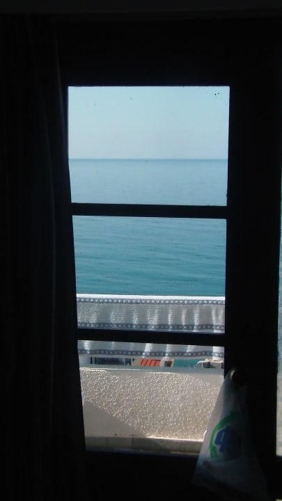 Ausblick durch Türe Hotel big BLUE