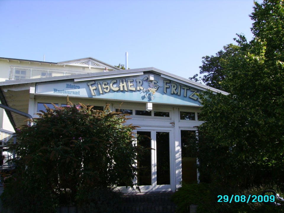 Rückseite das Restaurant Apartments Haus Ferienglück