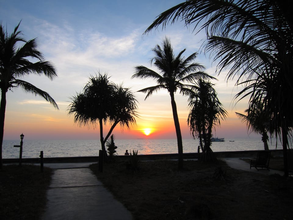 Blick Richtung Meer Hotel Nakara Long Beach Resort